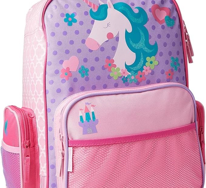 Stephen Joseph Kids Little Girls Classic Rolling Luggage, Unicorn, One Size